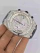 Knockoff Audemars Piguet Watch Silver Case Over The Sky Star Black Leather  (2)_th.jpg